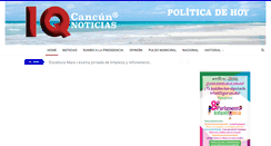 Desktop Screenshot of iqcancun.com
